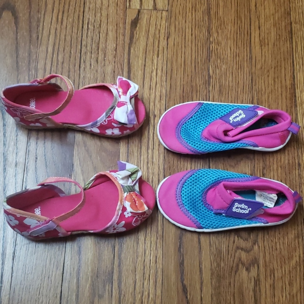 Girls Gymboree shoes/Swim School shoes